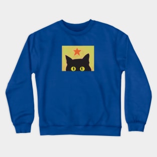 Star Cat Crewneck Sweatshirt